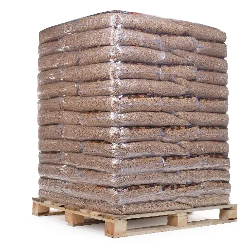 [CAM_00002] Palette 66 sacs de 15kg de pellets Tripléco
